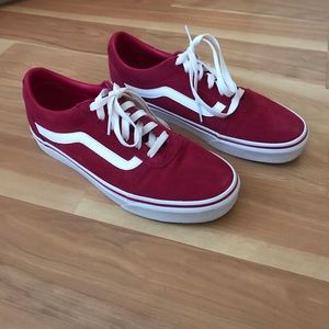 Classic Vans - Red/Maroon - size 9.5